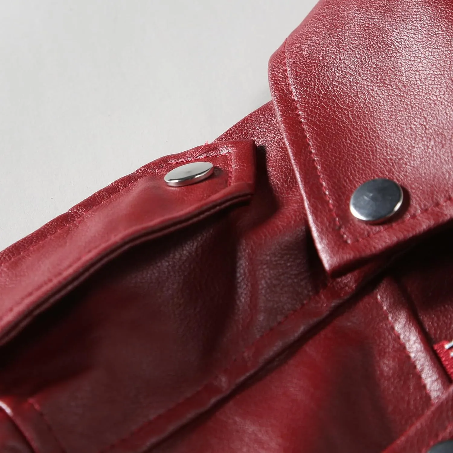 Leather Jackets for Men, Faux Bomber Jacket Mens Motorcycle Lapel Asymmetric Zip-Up Slim Fit Biker Coat with Pockets