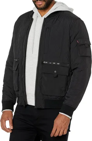 Levi's Men's Quilted Utility Bomber Jacket