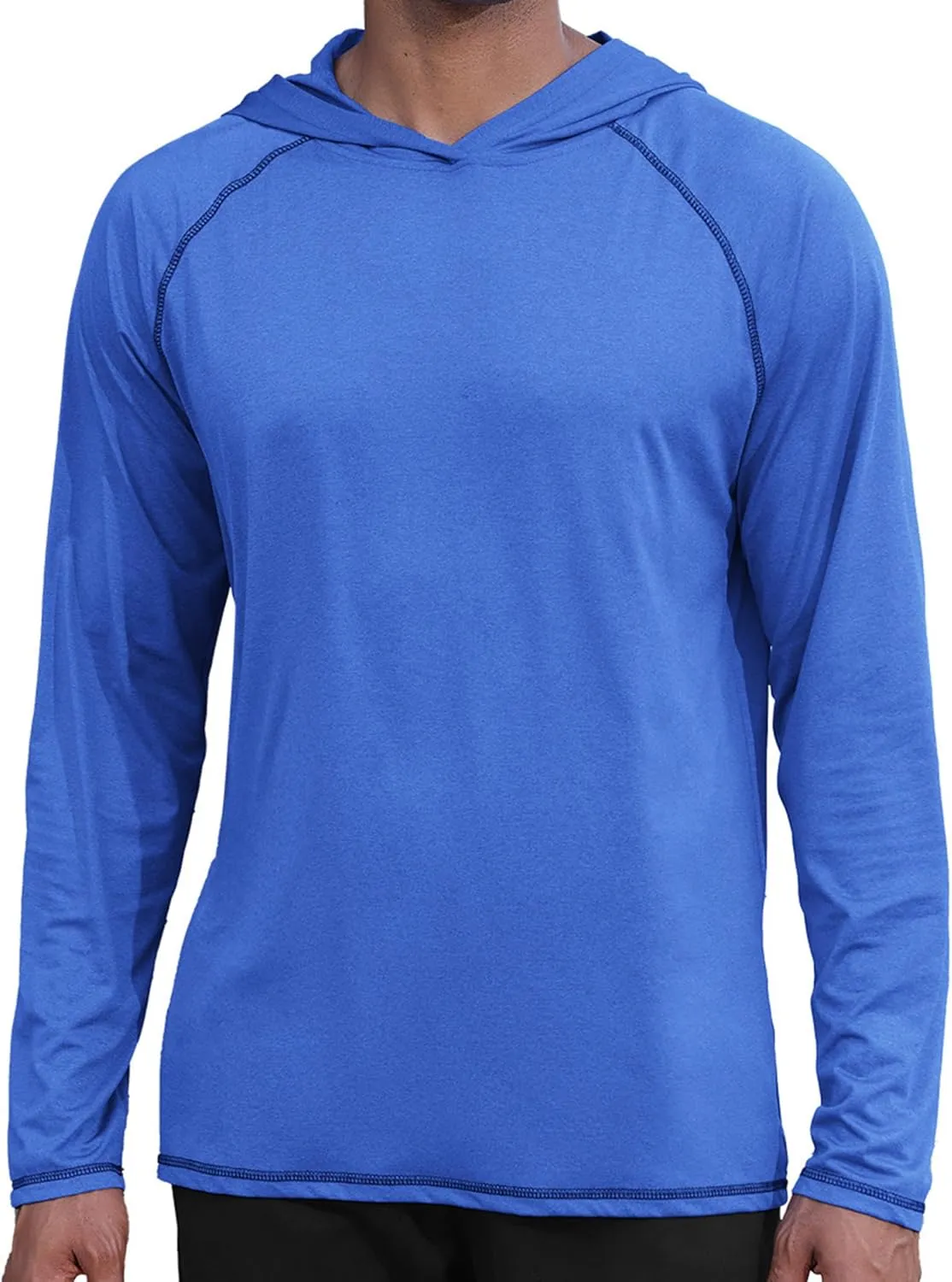 Lexiart Mens Workout Hood Sweatshirts Athlete Slim FIt Hoodie Lightweight Pullover