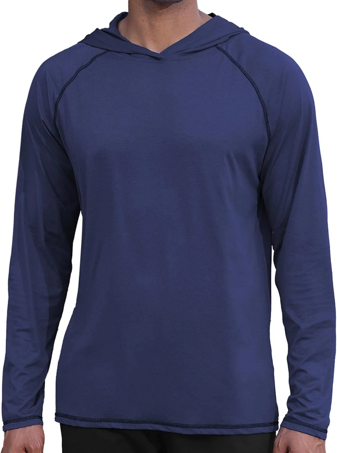Lexiart Mens Workout Hood Sweatshirts Athlete Slim FIt Hoodie Lightweight Pullover
