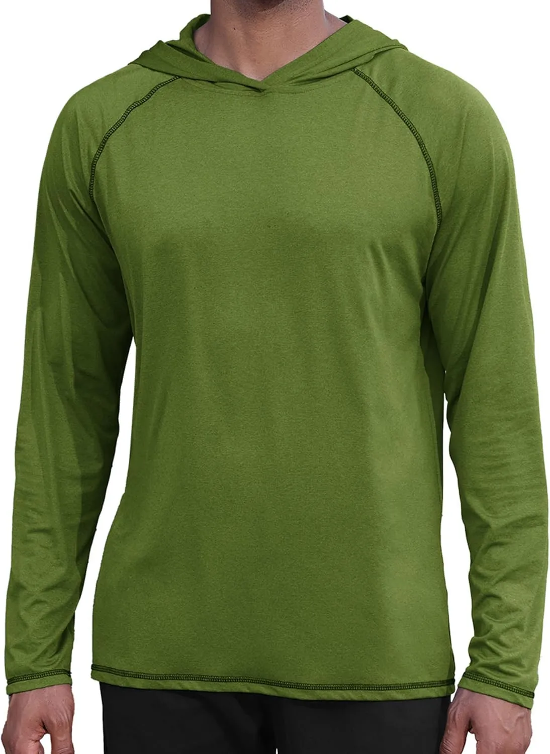 Lexiart Mens Workout Hood Sweatshirts Athlete Slim FIt Hoodie Lightweight Pullover