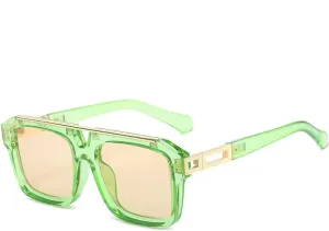 Luxury Classic Sunglasses Women for Men Male Trend Sun Glasses Fashion Vintage Punk Flat Top Shades