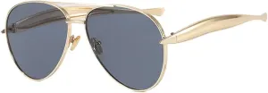 Luxury Oversized Metal Sunglasses Fashion Vintage Sunglasses Men Travel Female Eyewear Uv400