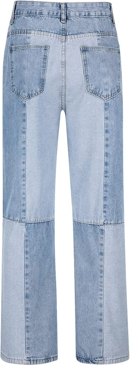 Men Slim Zipper Denim Jeans Mens Relaxed Fit Jeans for Men Jeans for Men Regular Relaxed Fit Jeans for Men Jeans