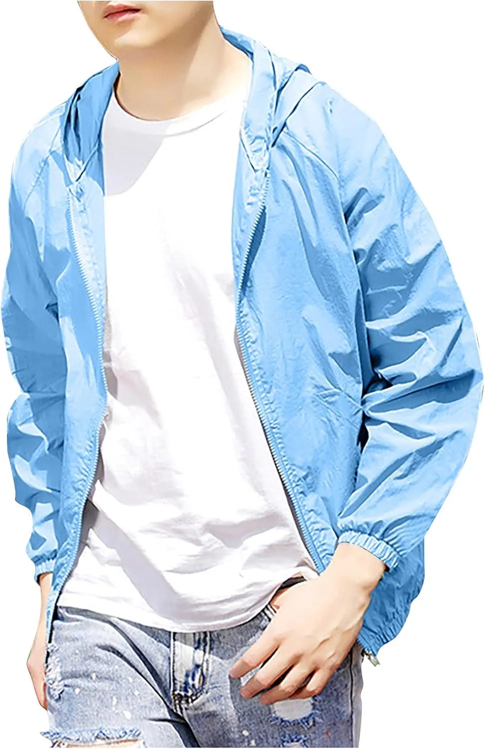 Men's Bomber Jacket Warm Waterproof Puffer Jacket Hooded Windproof Winter Coat Jackets, M-7XL