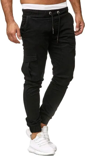 Men's Cargo Jogger Pants Stretch Sweatpants Casual Men's Leggings Men's Pants Hiking Sweatpants Casual Athletic