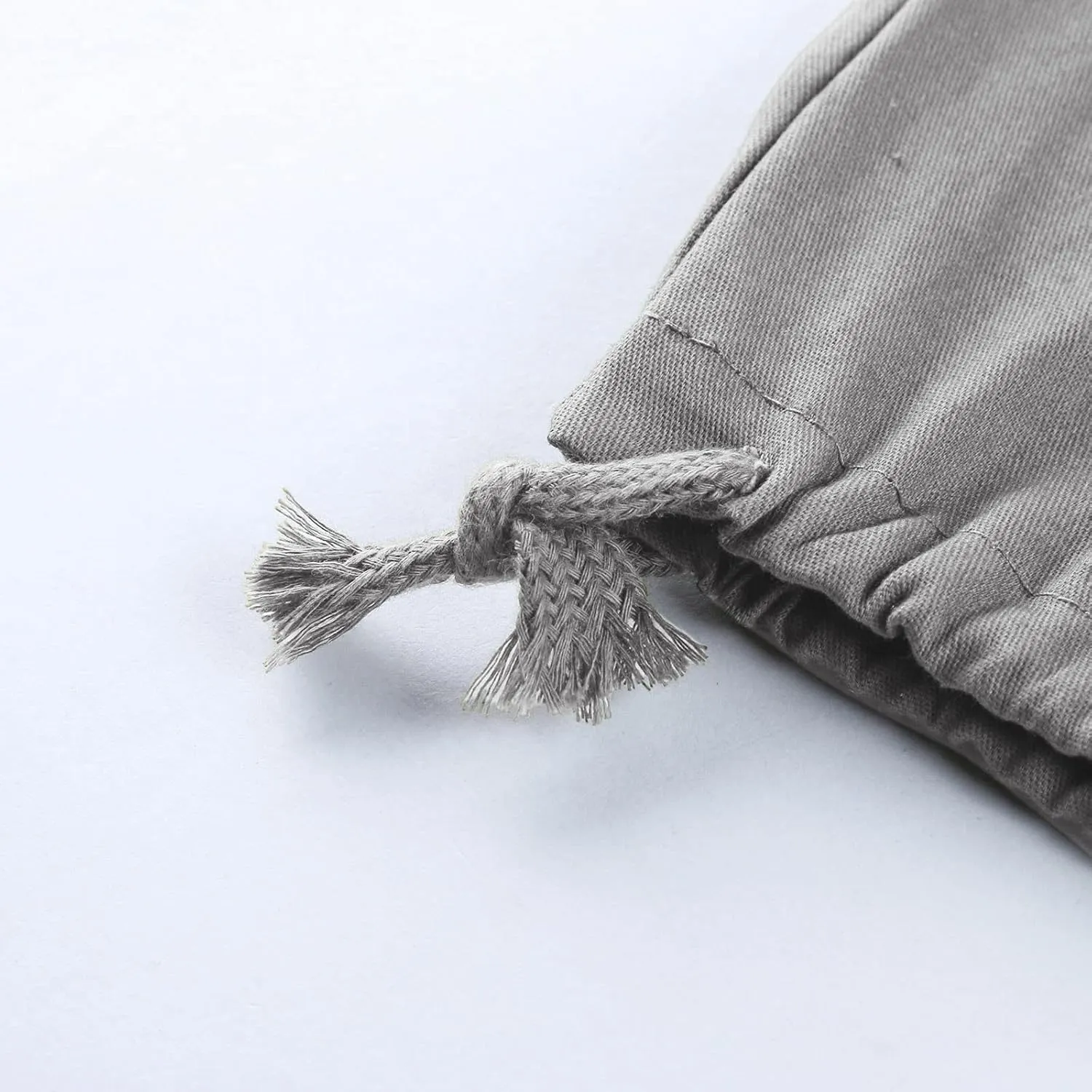 Mens Cargo Pants Casual Joggers Athletic Pants Cotton Loose Straight Sweatpants