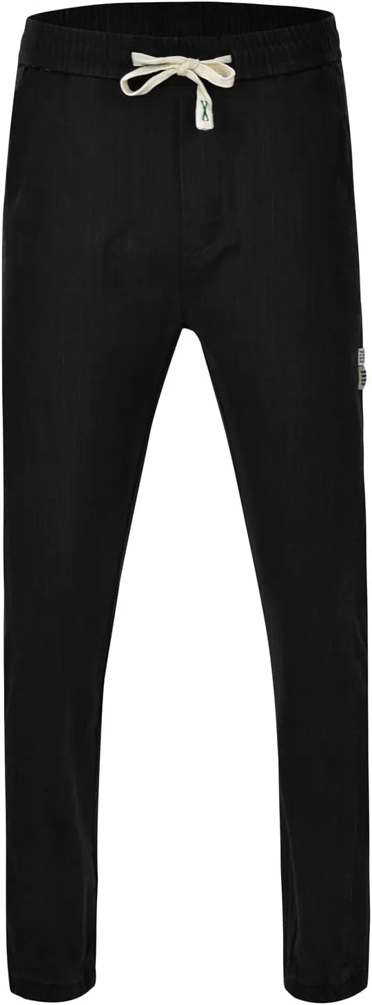 Men's Cargo Pants Cotton Casual Work Pant Lightweight Jogger Pant Outdoor Hiking Sweatpants Trousers Hiking Pants