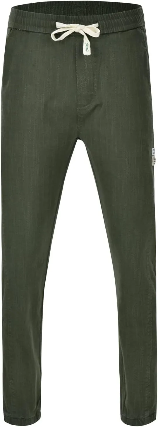 Men's Cargo Pants Cotton Casual Work Pant Lightweight Jogger Pant Outdoor Hiking Sweatpants Trousers Hiking Pants