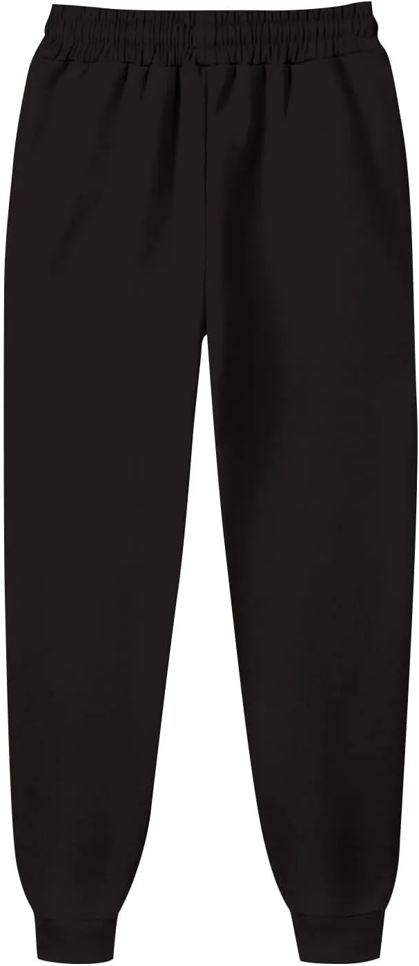 Men's Casual Cargo Pants Workout Joggers Stretch Sweatpants Hiking Drawstring Workout Athletic Pants with Pockets