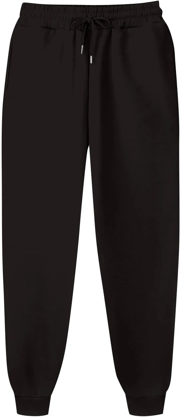 Men's Casual Cargo Pants Workout Joggers Stretch Sweatpants Hiking Drawstring Workout Athletic Pants with Pockets