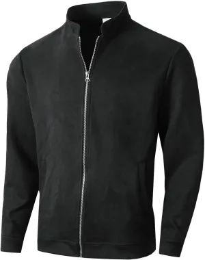 Men's Casual Varsity Jacket Vintage Lightweight Suede Bomber Jackets for Men Leather Baseball Bomber Jacket