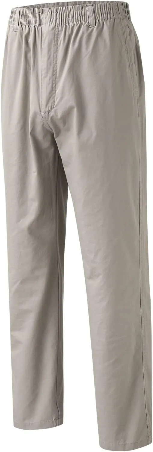 Men's Cotton Sweatpants Open Bottom Athletic Pants Running Training Jogging Gym Workout Trousers with Pockets