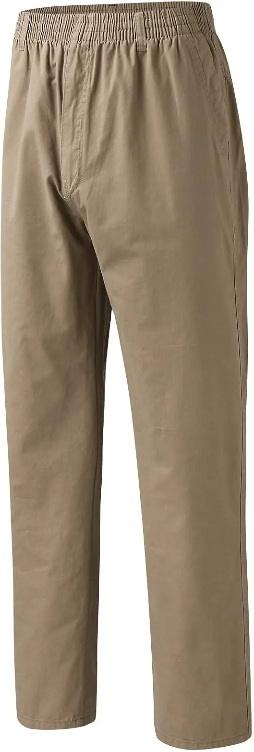 Men's Cotton Sweatpants Open Bottom Athletic Pants Running Training Jogging Gym Workout Trousers with Pockets