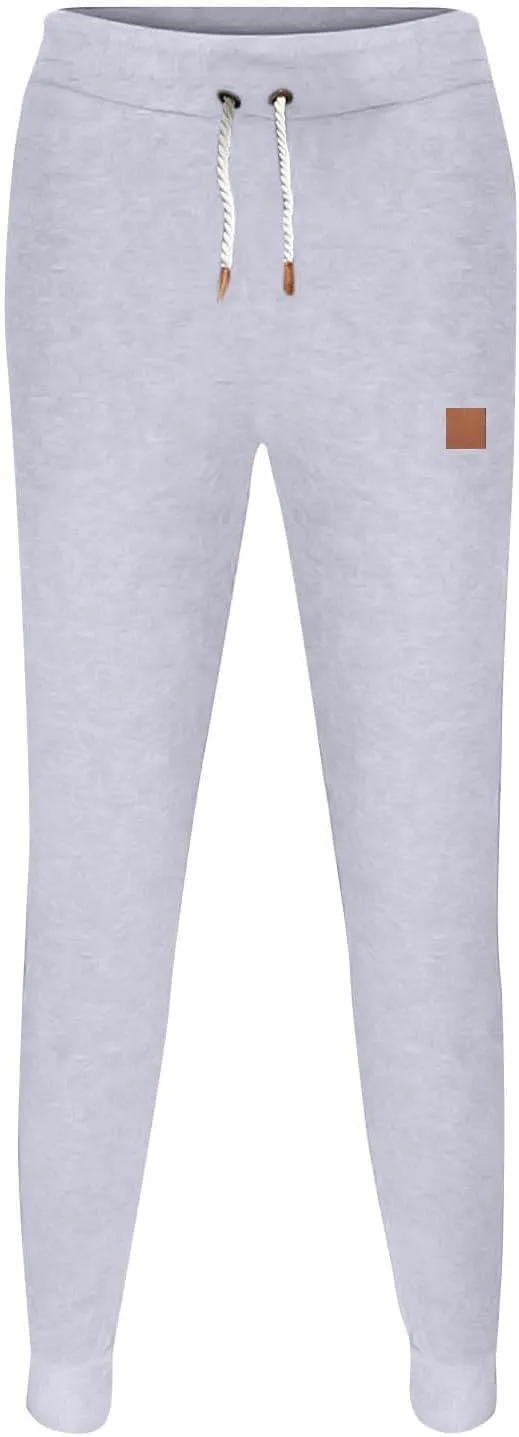 Mens Heavyweight Sweatpants Baggy Drawstring Waist Fleece Joggers with Pockets Casual Workout Cotton Sweat Pants