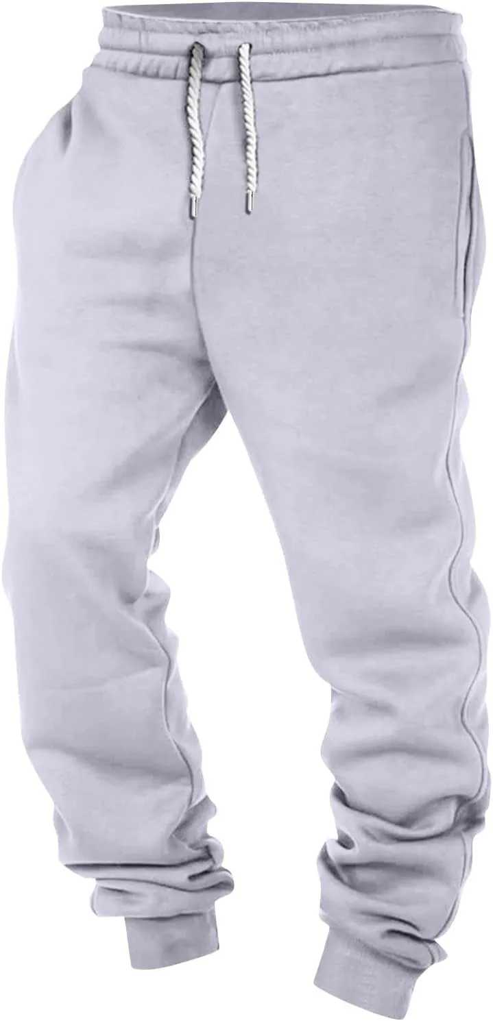 Mens Joggers Loose Fit Vintage Streetwear Cargo Joggers Men Lounge Tapered Elastic Waist Pants