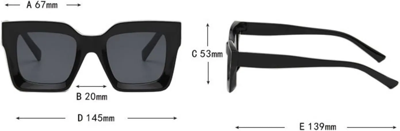 Men's Personalized Large Frame Fashion Sunglasses For Women Outdoor Shopping Vacation Party Sun Glasses