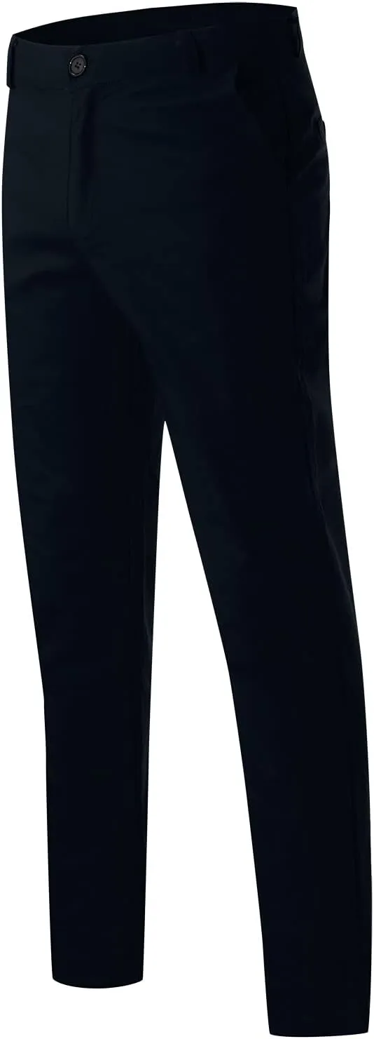 Men's Ripped Jeans Slim Fit Skinny Stretch Jeans Pants Button Zip Off Comfy Denim Pants Slim Fit Tapered Leg Trouser