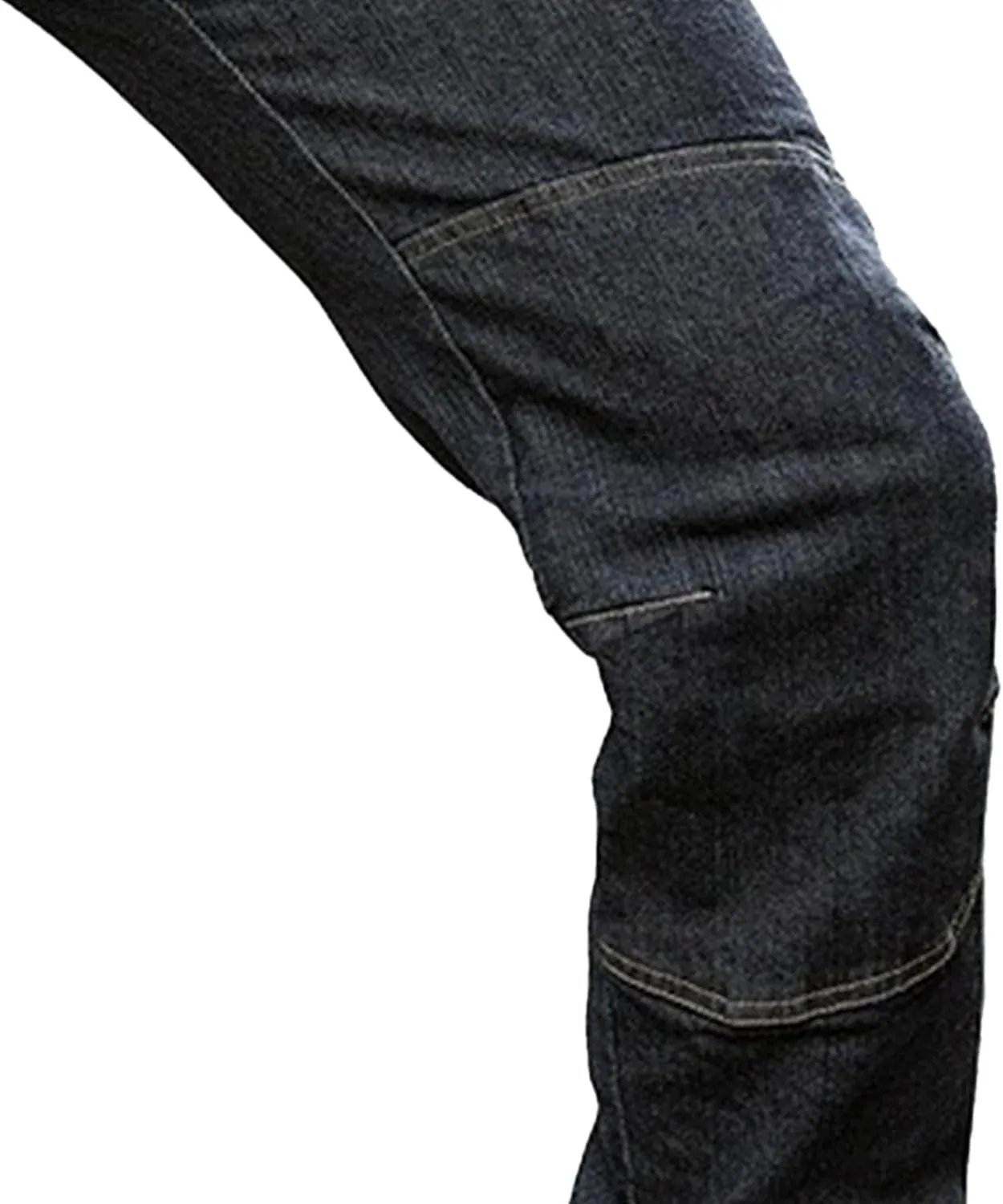 Men's Straight Leg Biker Workwear Jeans Slim Fit Motorcycle Denim Pants Stretch Casual Streetwear Jeans