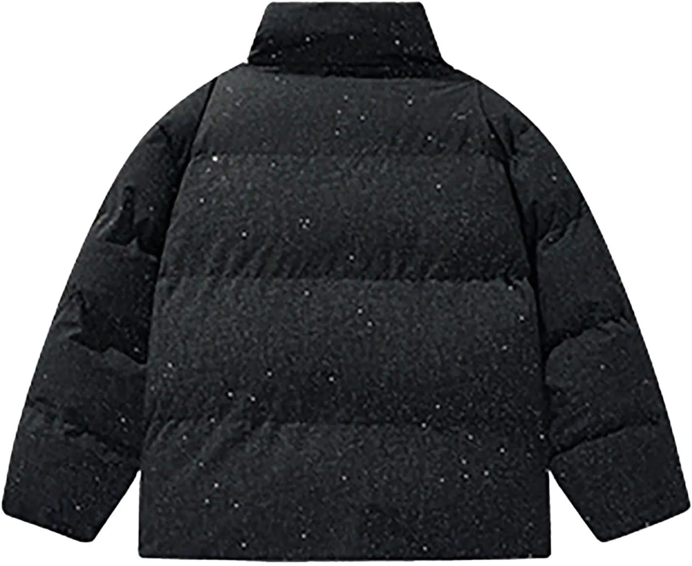 Men's Winter Jackets Outerwear, Warm Hooded Puffer Jackets Big and Tall Down-Hiking-Jackets Insulated Goose Down Jackets