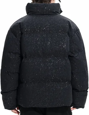 Men's Winter Jackets Outerwear, Warm Hooded Puffer Jackets Big and Tall Down-Hiking-Jackets Insulated Goose Down Jackets