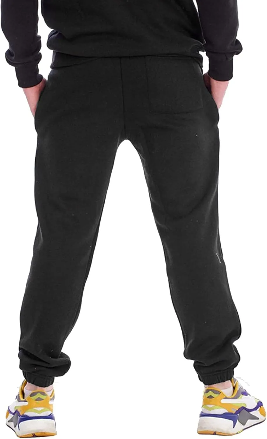 Mens Workout Cargo Sweatpants Ripstop Cargo Pants Lightweight Cotton Jogger Work Pants 6 Pocket Full Outdoor Casual