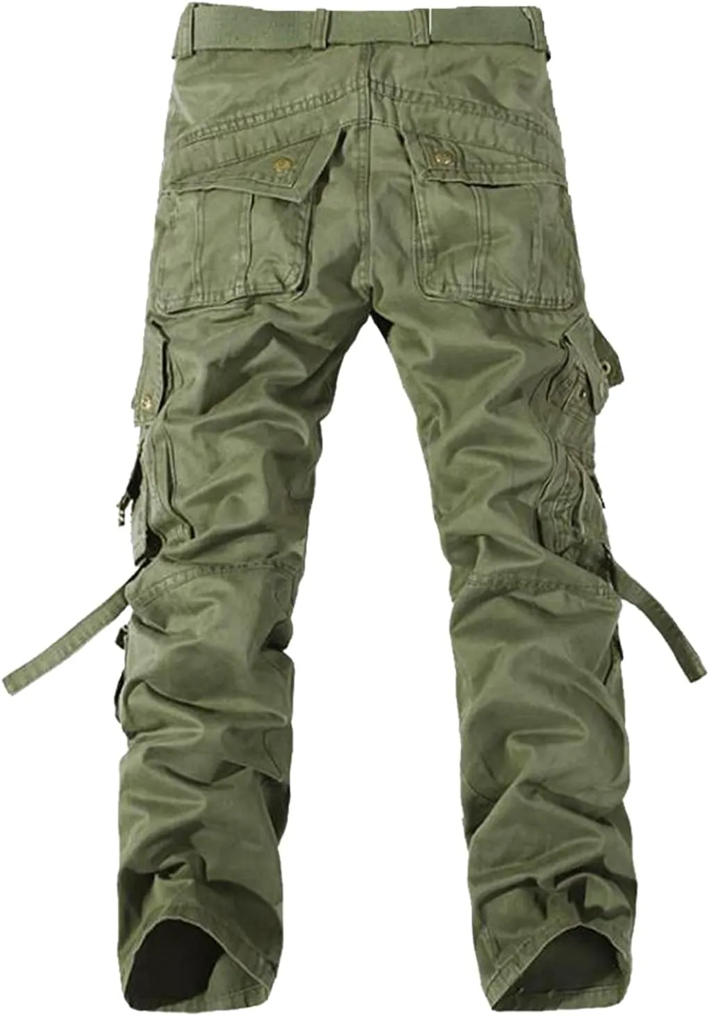 Mens Workout Cargo Sweatpants Straight Leg Cargo Pant Men's Relaxed Fit Stretch Cargo Pants Men's Joggers Sweat Pants