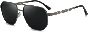 Metal Sunglasses Retro Driver Photochromic