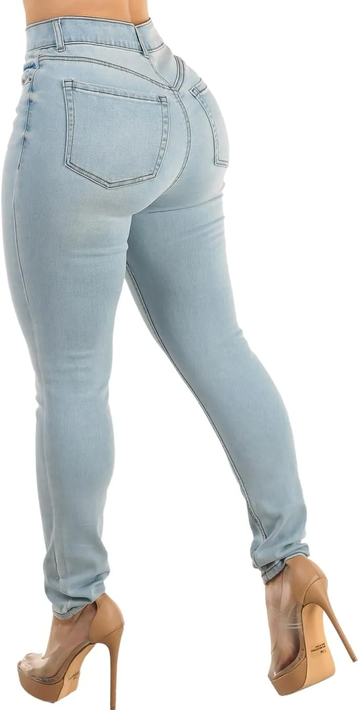 Moda Xpress Ultra High Waisted Jeans for Women - Skinny Jeans - Stretchable Slim Fit Jeans