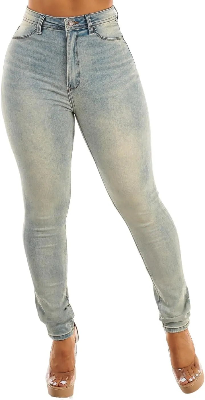 Moda Xpress Ultra High Waisted Jeans for Women - Skinny Jeans - Stretchable Slim Fit Jeans