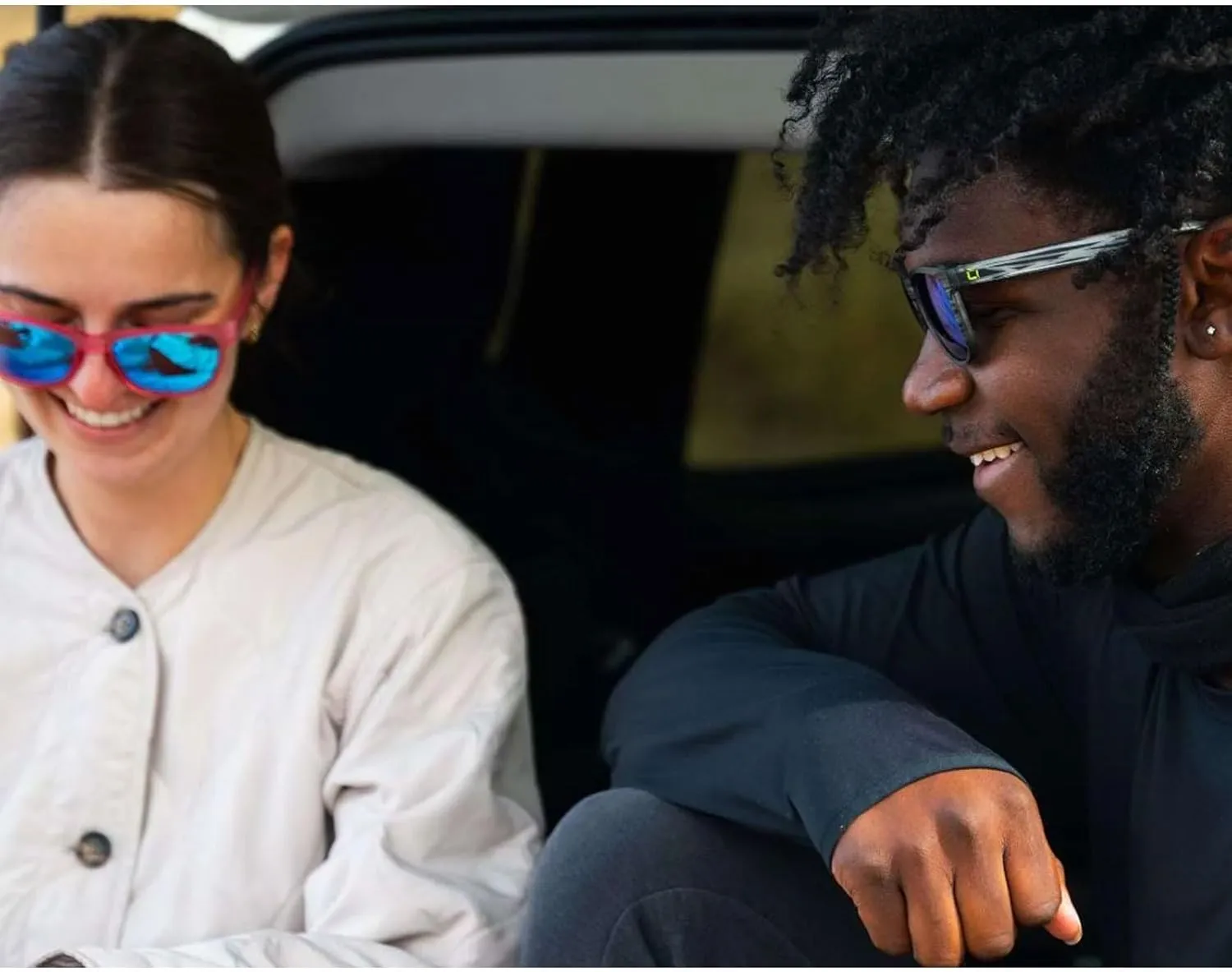 Optic Nerve Unisex Fairplay Polarized Sunglasses | Lightweight UV Protection Eco-Friendly Square Shades for Everyday Wear