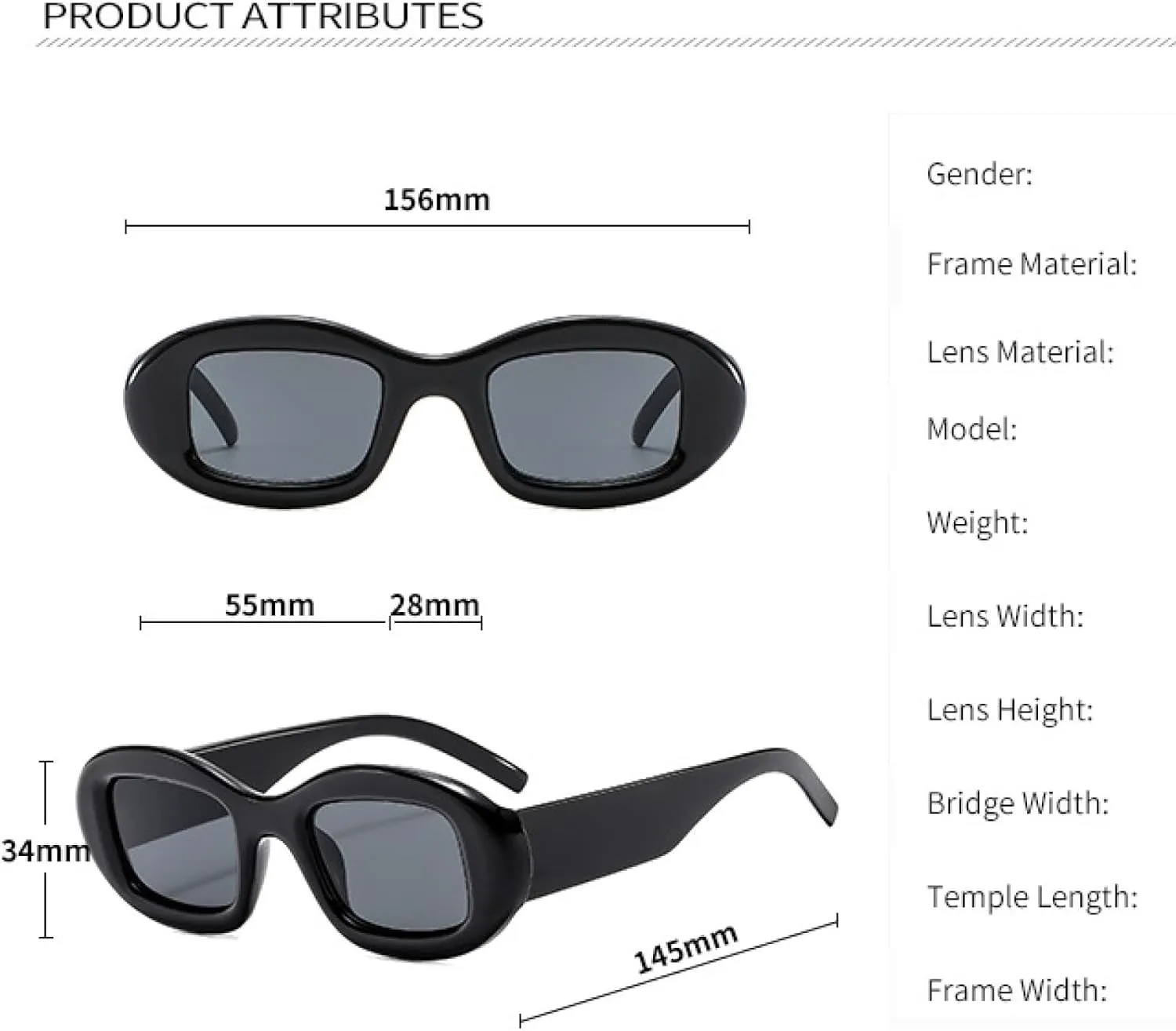 Oval Punk Sunglasses Luxury Gray Outdoor Shades Women Vintage Stylish Sun Glasses Retro Fashion Eyewear