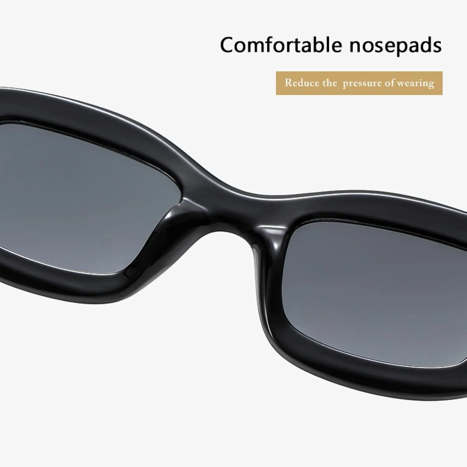 Oval Punk Sunglasses Luxury Gray Outdoor Shades Women Vintage Stylish Sun Glasses Retro Fashion Eyewear