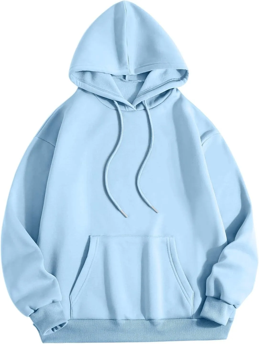 Oversized Hoodie for Women Thankful Grateful Blessed Letter Printede Hooded Hoodies Causal Sweatshirts with Pocket Pullover