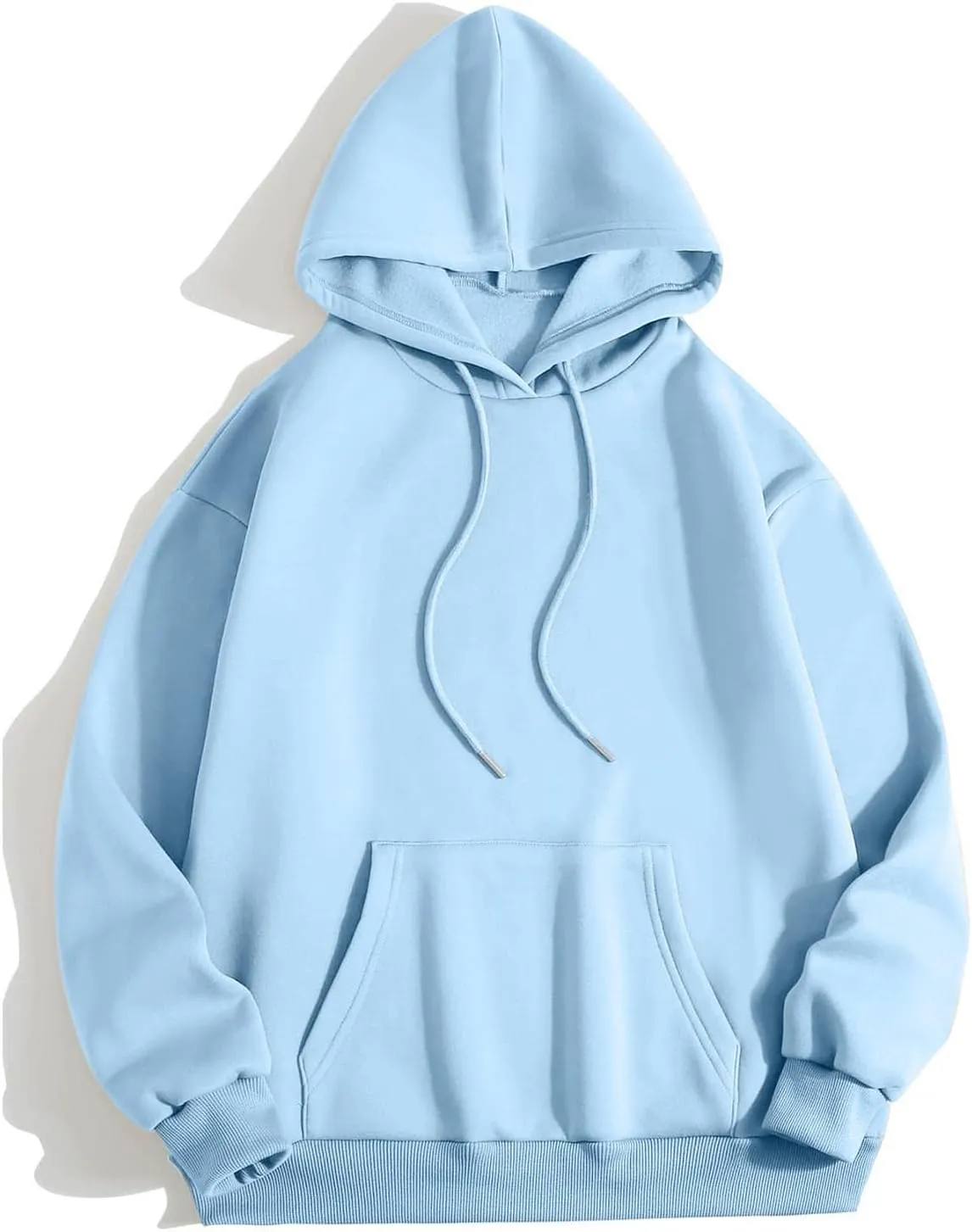 Oversized Hoodie for Women Thankful Grateful Blessed Letter Printede Hooded Hoodies Causal Sweatshirts with Pocket Pullover