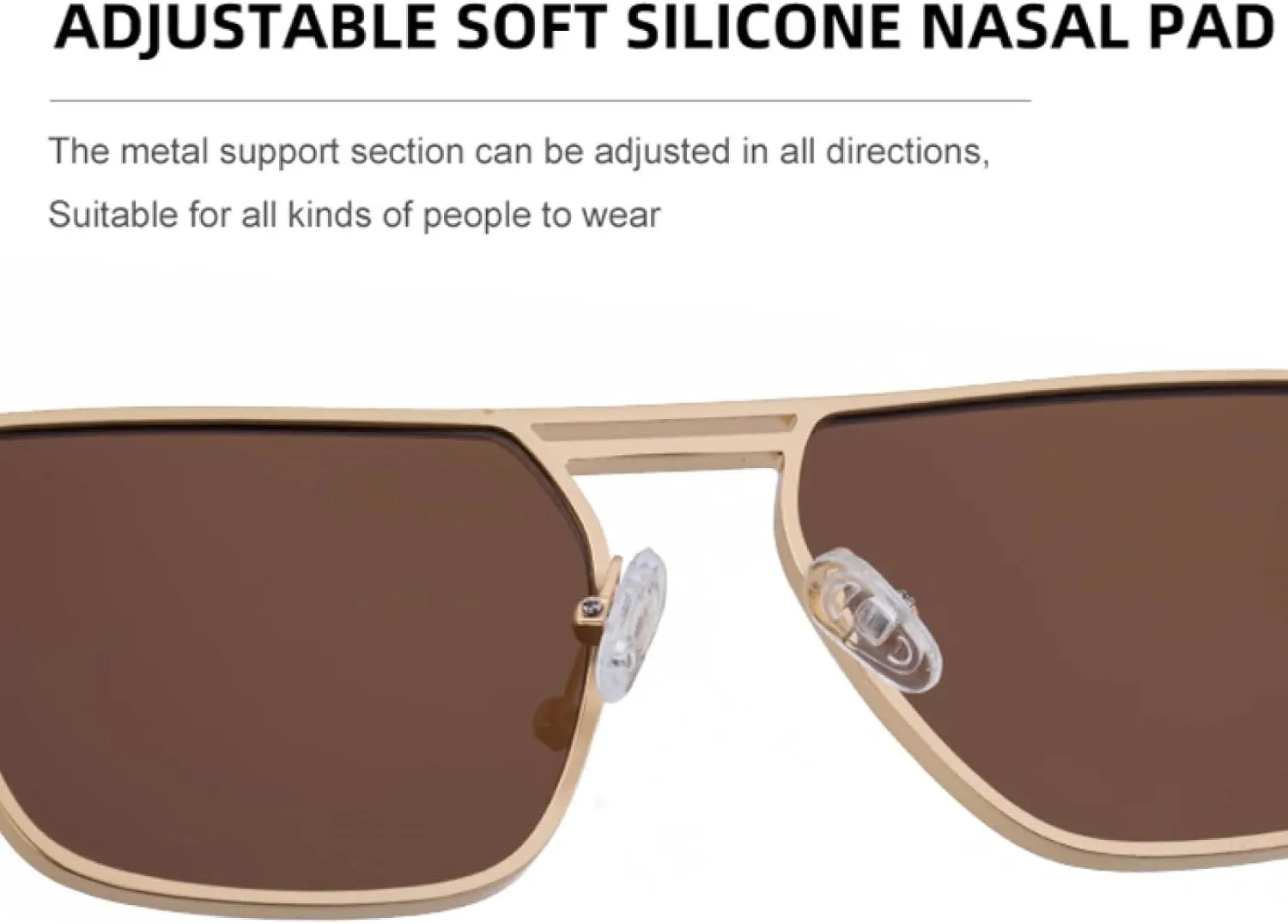 Oversized Punk Sunglasses for Men Luxury Retro Double Beam Steampunk Driving Uv400