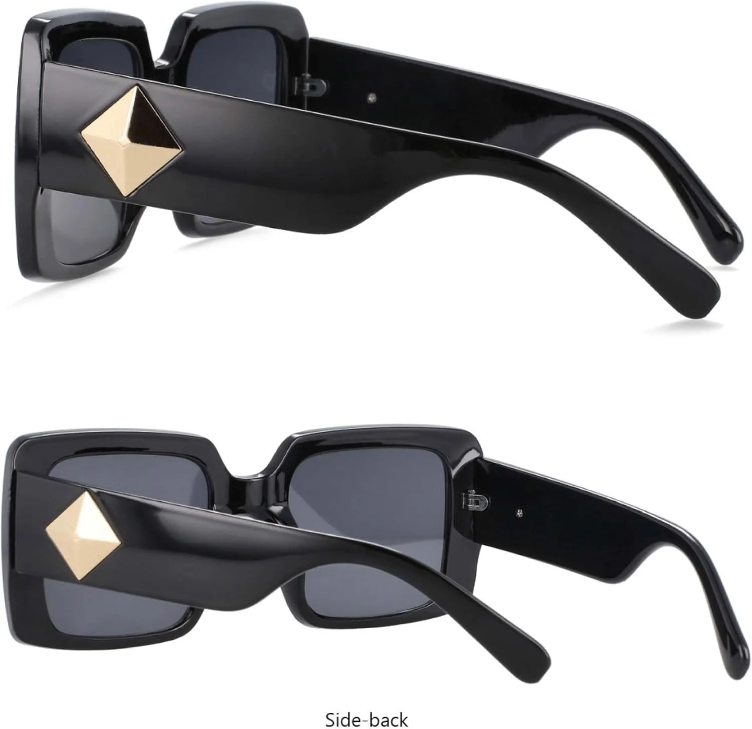Oversized Sunglasses Retro Fashion Men Women Uv400