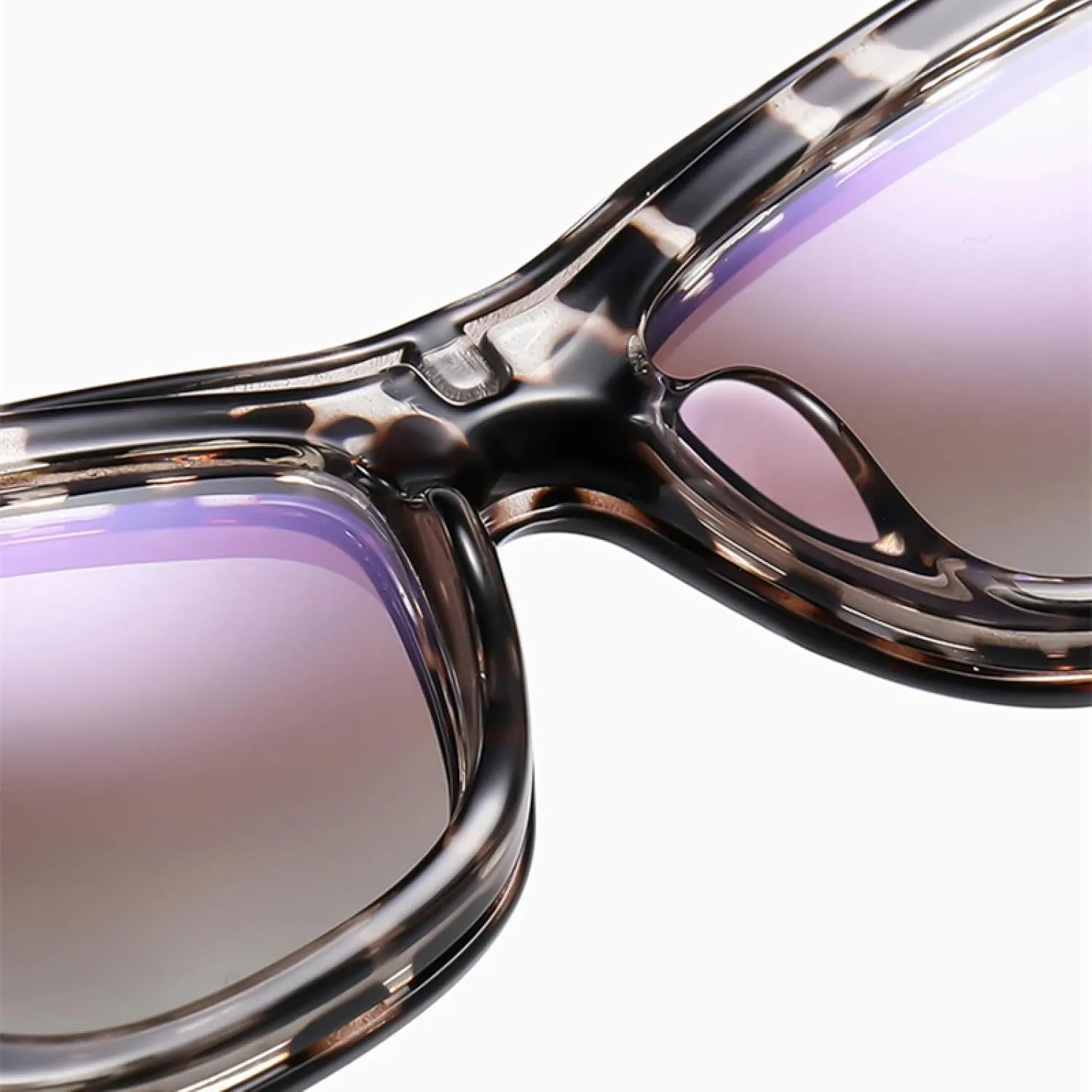 Polarized Sunglasses Women Cat Eye Sun Glasses Uv400 Female Acetate Brown Fashion