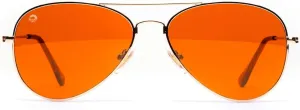 RainbowOPTX Aviator Mood Boosting Color Sunglasses For Men & Women, Full UV400 Protection