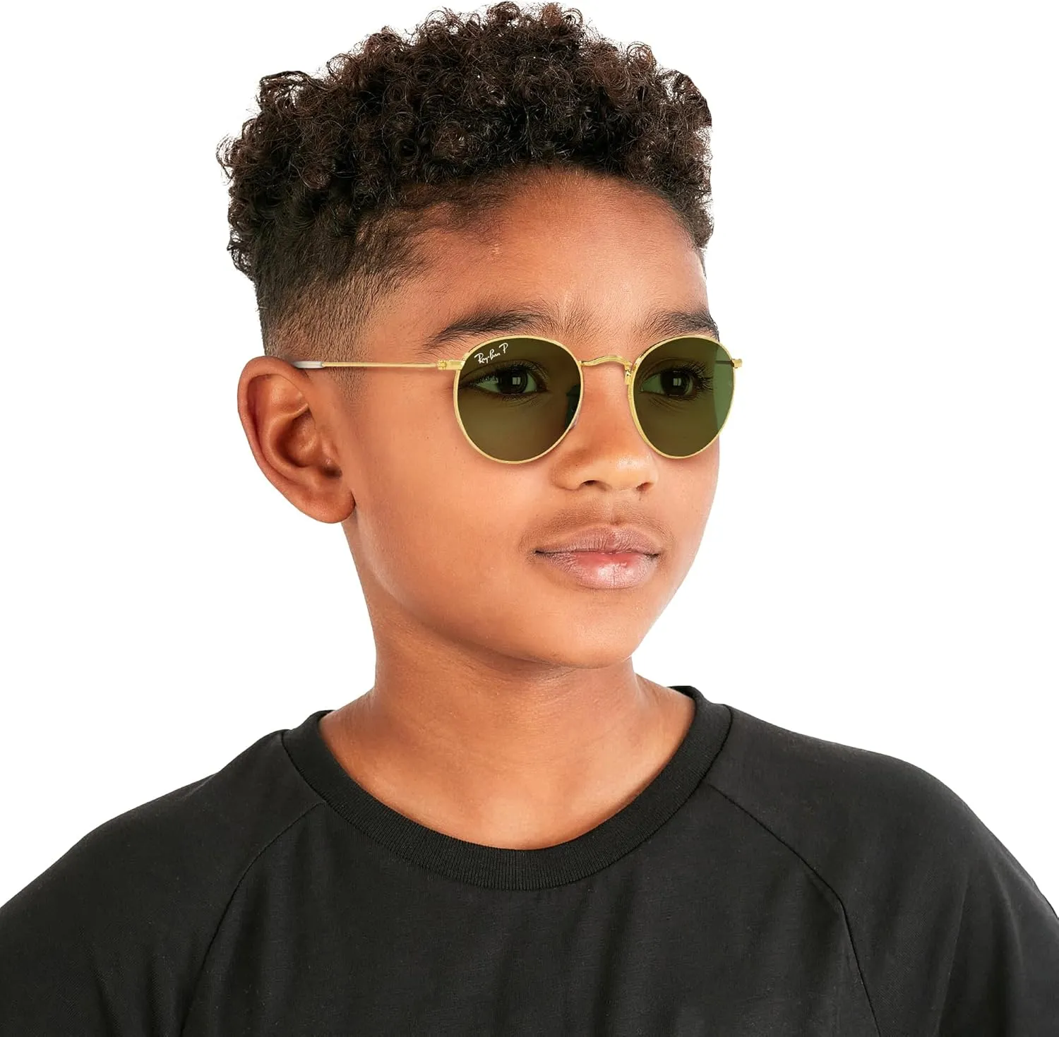Ray-Ban Kids' RJ9547S Metal Round Sunglasses