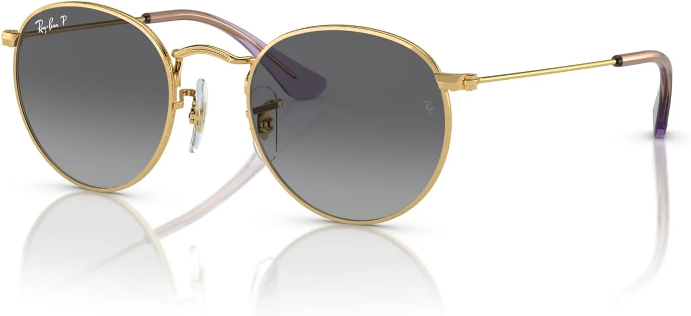 Ray-Ban Kids' RJ9547S Metal Round Sunglasses