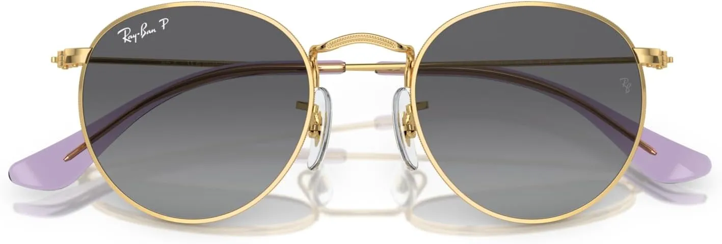 Ray-Ban Kids' RJ9547S Metal Round Sunglasses