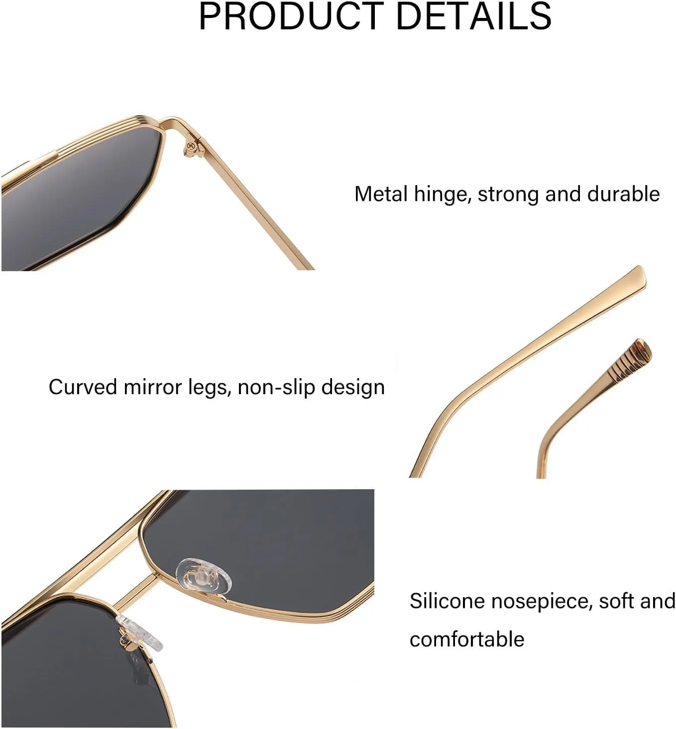 Retro Aviator Sunglasses for Women Men Sunglasses Women Trendy Fishing Golf Retro Sun Glasses Cute Vintage Sunglasses