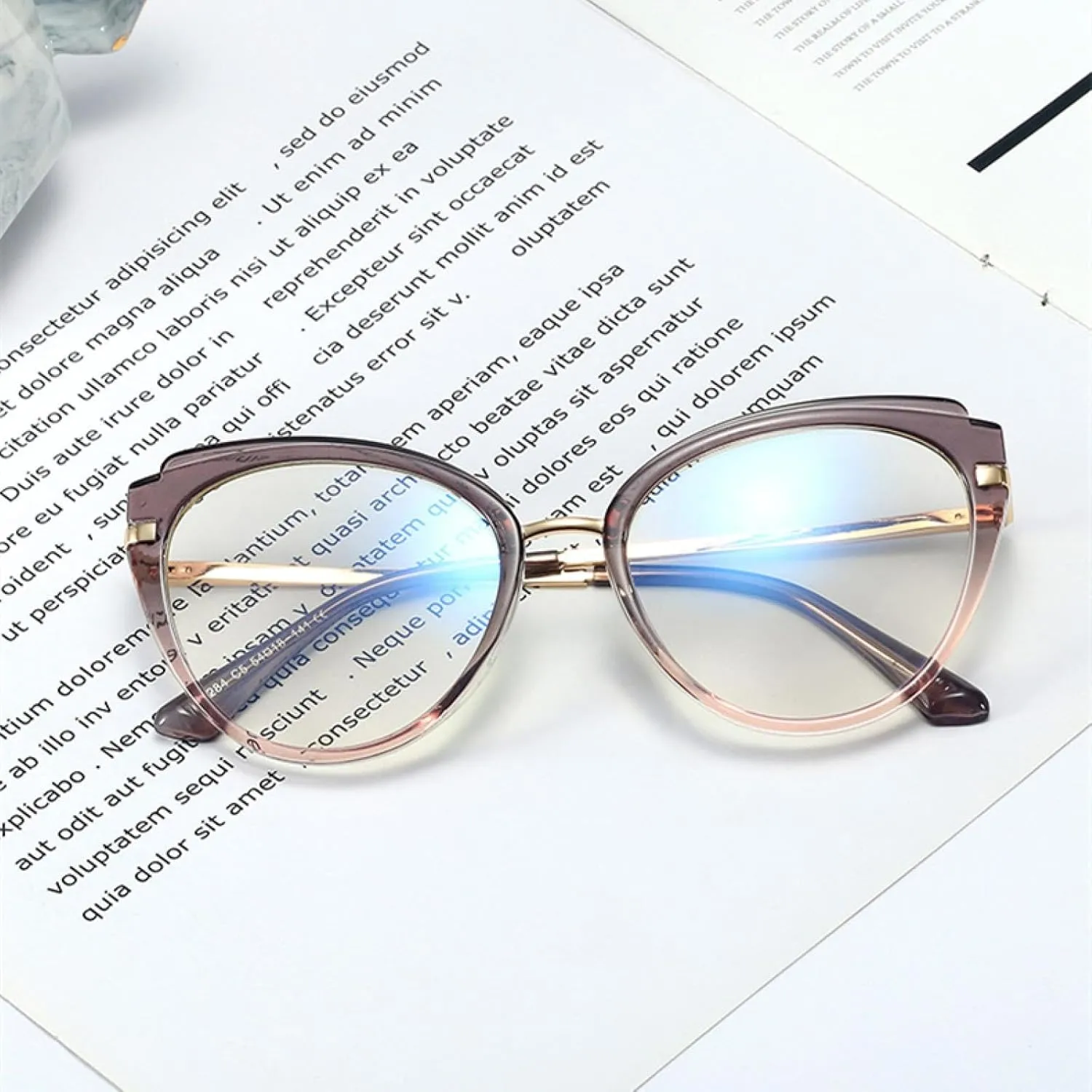 Retro Cat Eye Glasses Women Fashion