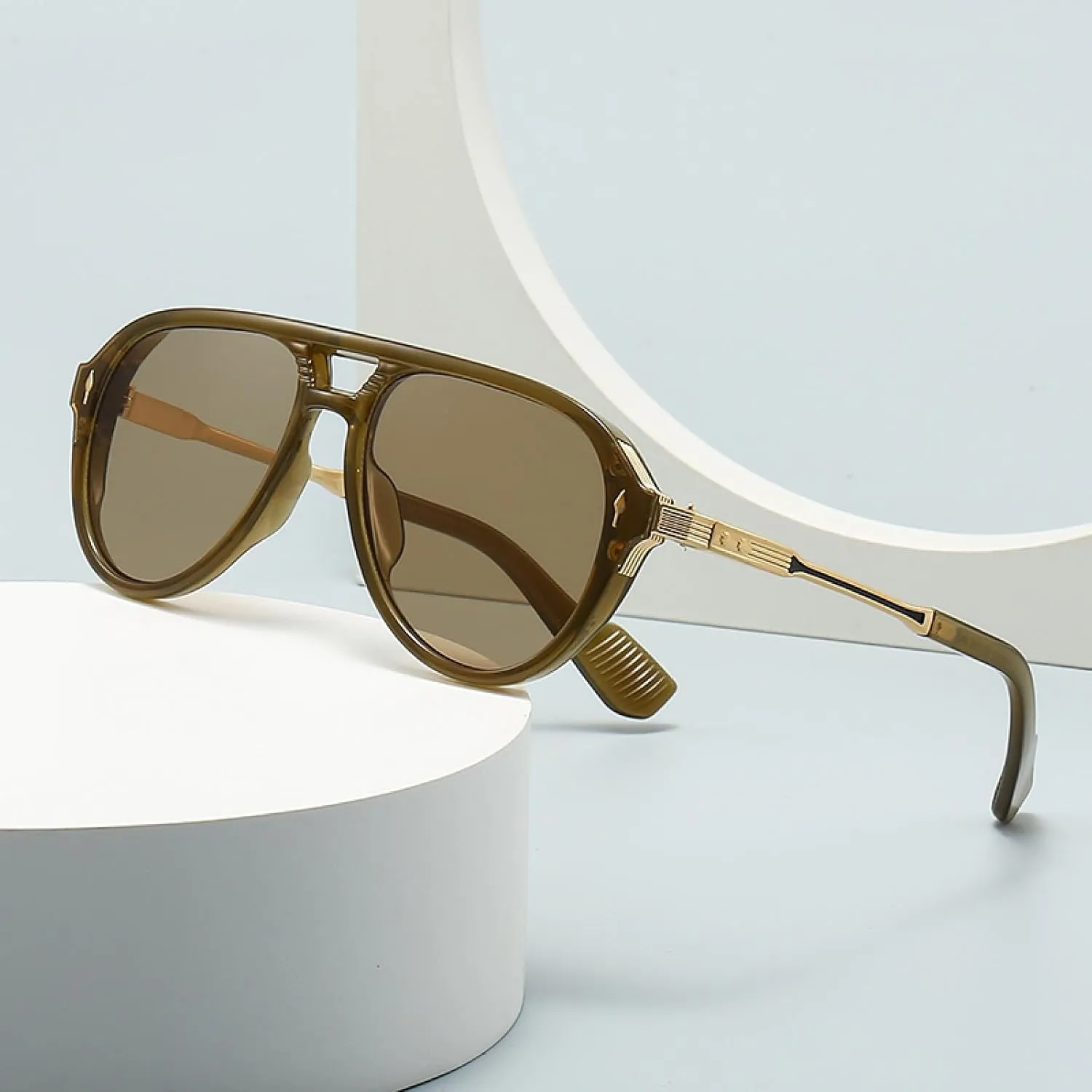 Retro Glasses Frame Sunglasses