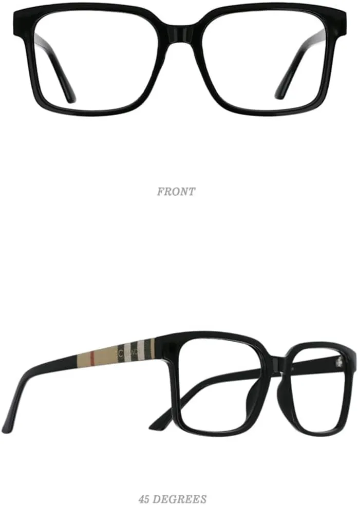 Retro Glasses Frames Men Women Eyeglasses