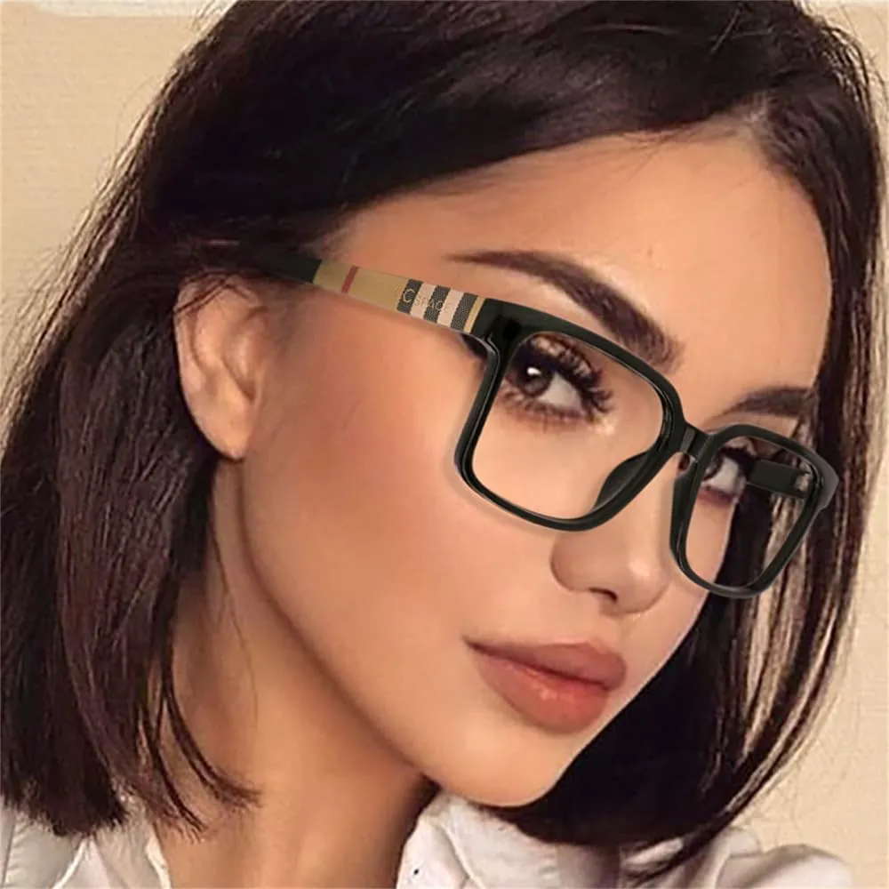 Retro Glasses Frames Men Women Eyeglasses