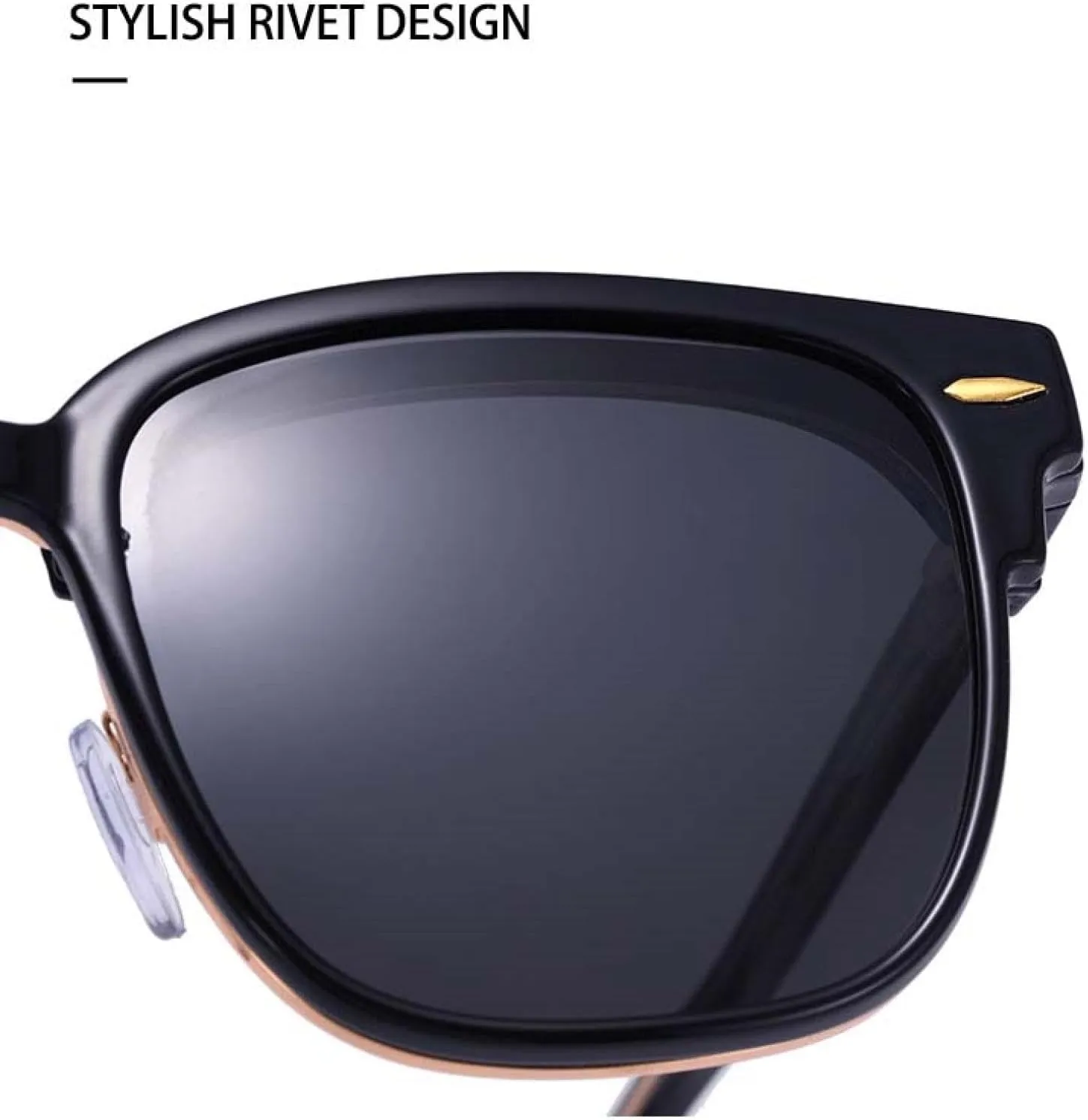 Retro Magnetic Sunglasses Men Women Frame Uv400