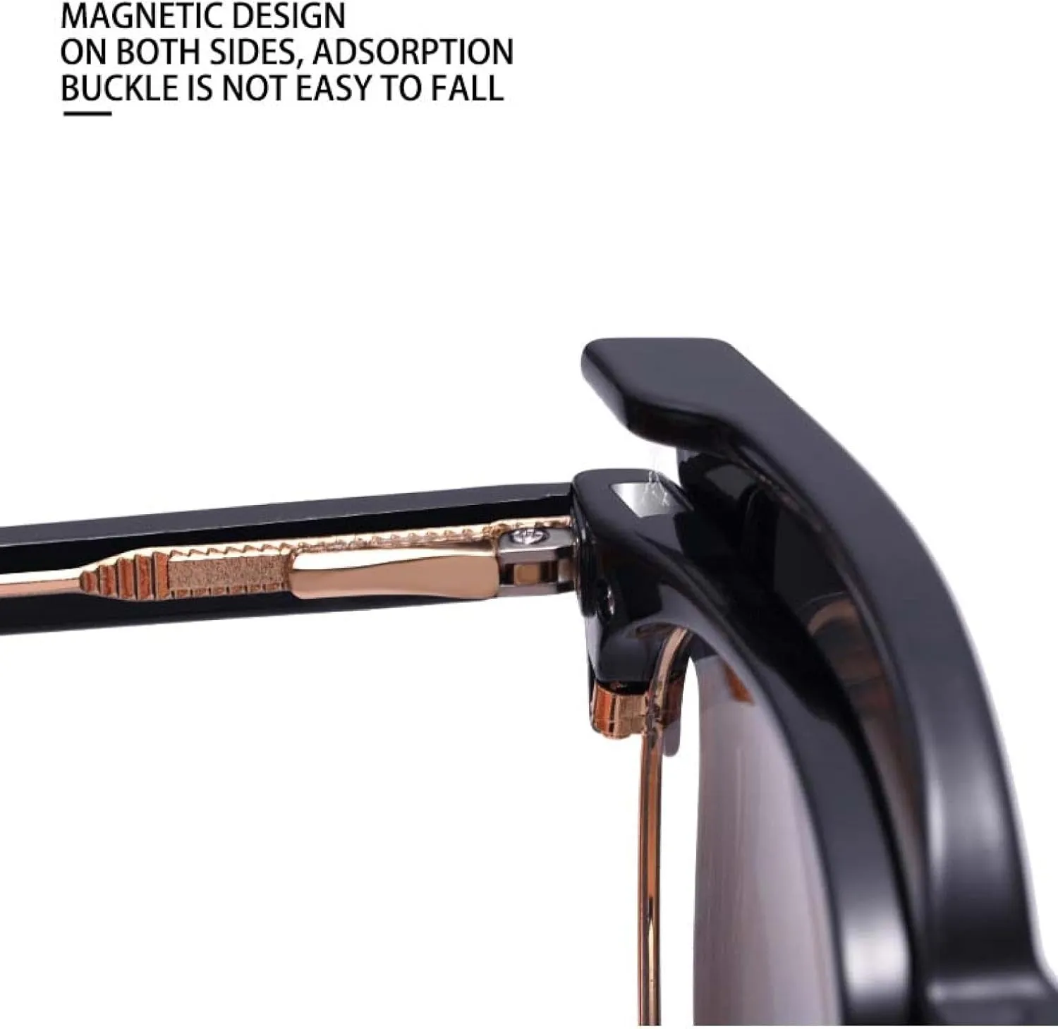 Retro Magnetic Sunglasses Men Women Frame Uv400