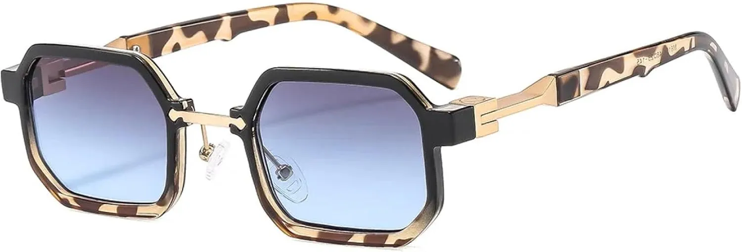 Retro Punk Sunglasses Men Popular Women Casual